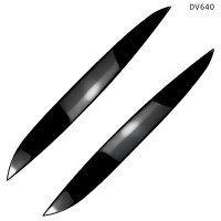 Μαύρα φρύδια για φώτα για Volkswagen GOLF 4 1997-2005 - DV640 - Sellzone.bg Μαύρα φρύδια για φώτα για Volkswagen GOLF 4 1997-2005 - DV640